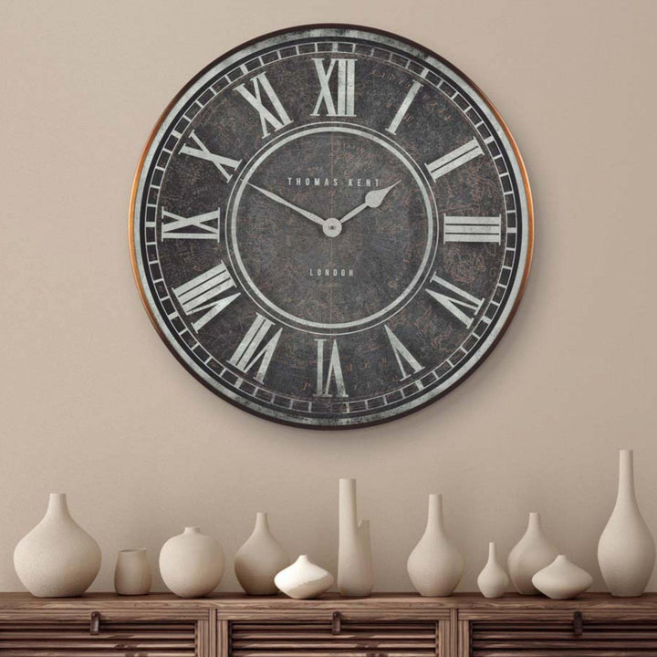 Thomas Kent Florentine Grand Antica Wall Clock (74cm/30")1 - Duck Barn Interiors