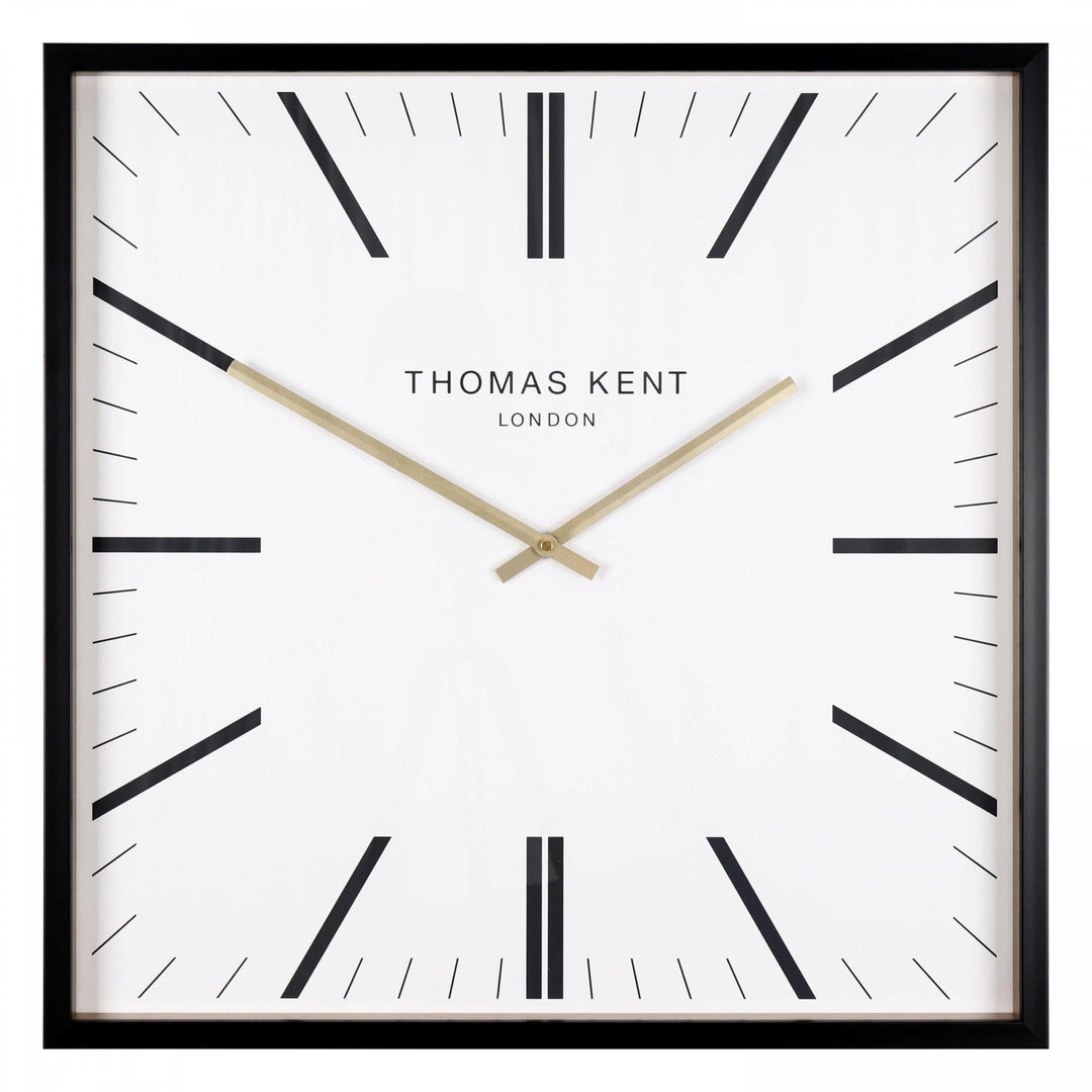 Thomas Kent Garrick Wall Clock - White (40cm/16") - Duck Barn Interiors