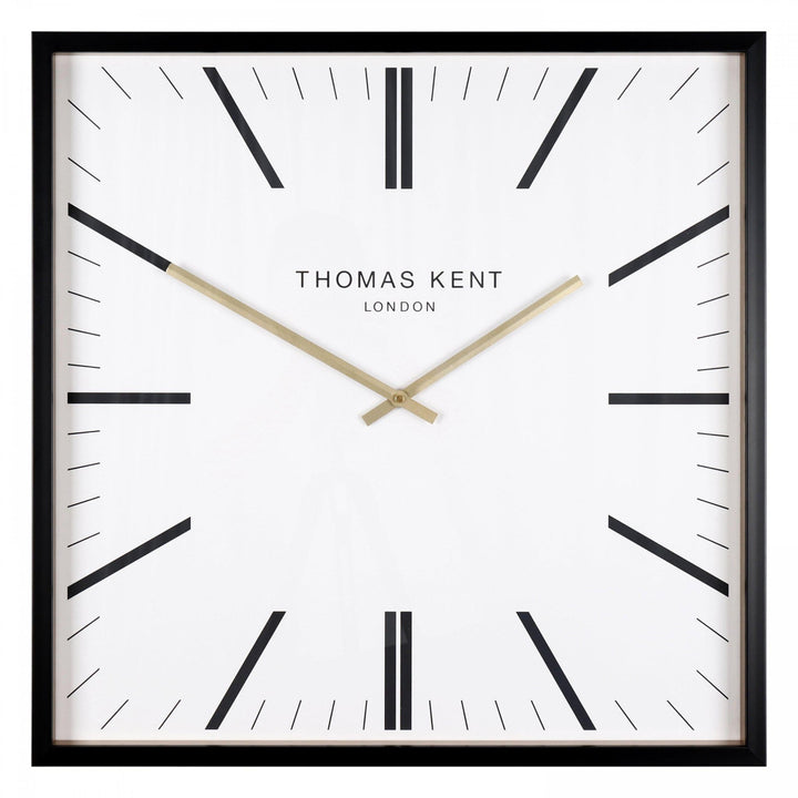 Thomas Kent Garrick Wall Clock - White (40cm/16")1 - Duck Barn Interiors