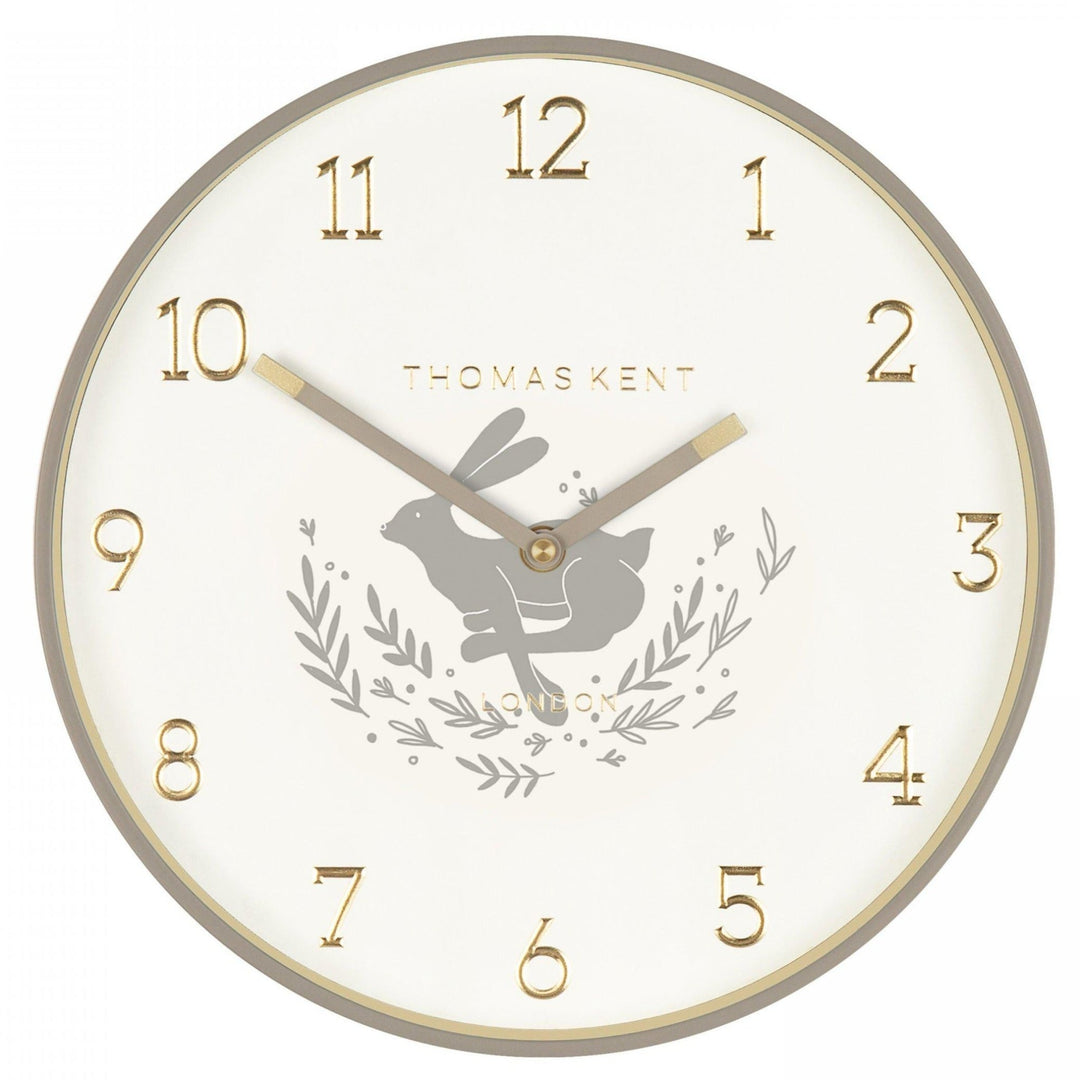 Thomas Kent Hare Wall Clock (30cm/12")3 - Duck Barn Interiors