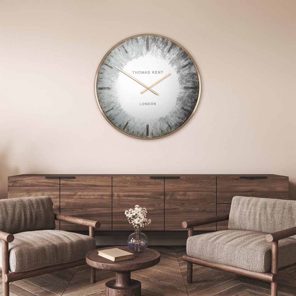 Thomas Kent Murano Grand Wall Clock (80cm/31")1 - Duck Barn Interiors