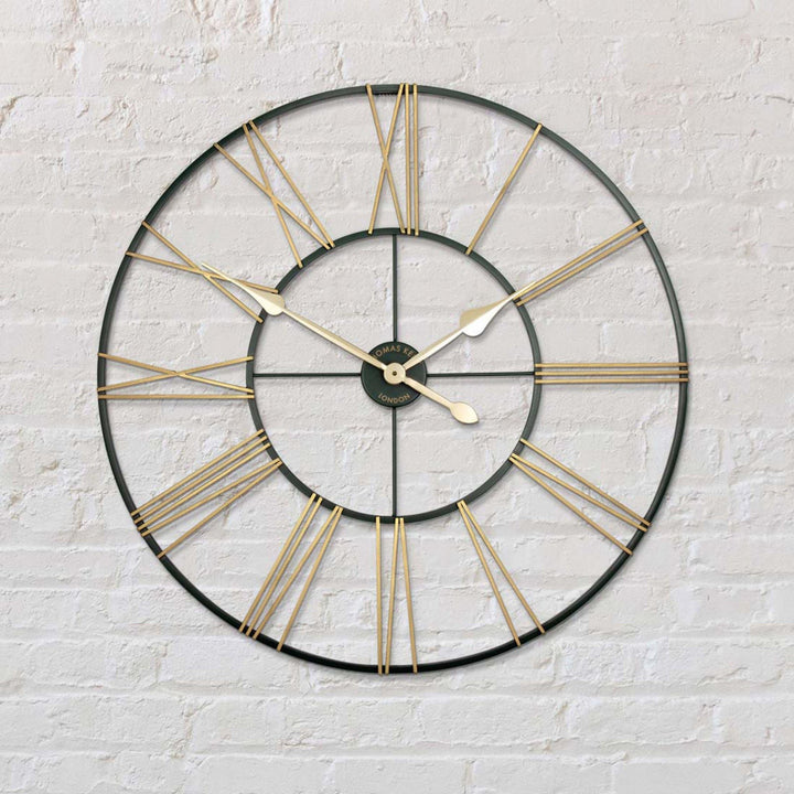 Thomas Kent Summer House Wall Clock - (80cm/32") - Duck Barn Interiors