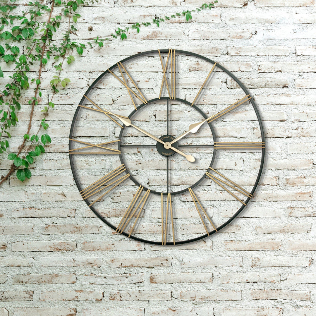 Thomas Kent Summer House Wall Clock - (81cm/32") - Duck Barn Interiors