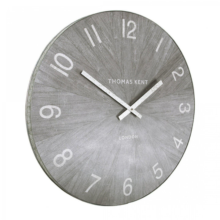 Thomas Kent Wharf Wall Clock - Limestone (76cm/30") - Duck Barn Interiors