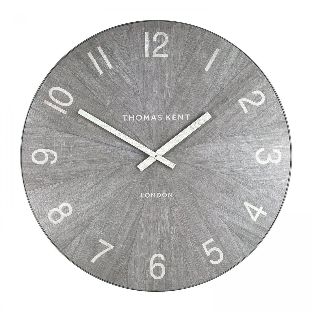 Thomas Kent Wharf Wall Clock - Limestone (76cm/30") - Duck Barn Interiors