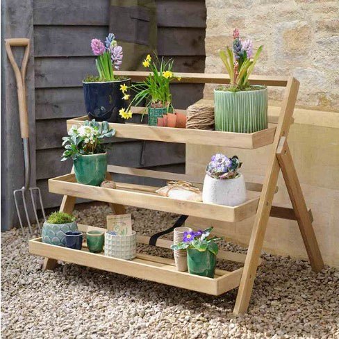 Titchberry Folding Plant Stand - Large1 - Duck Barn Interiors