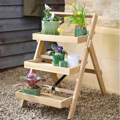 Titchberry Folding Plant Stand - Small1 - Duck Barn Interiors