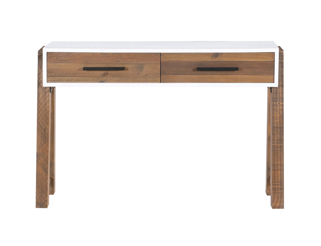 Trinity Reclaimed Wood Console Table Open3 - Duck Barn Interiors