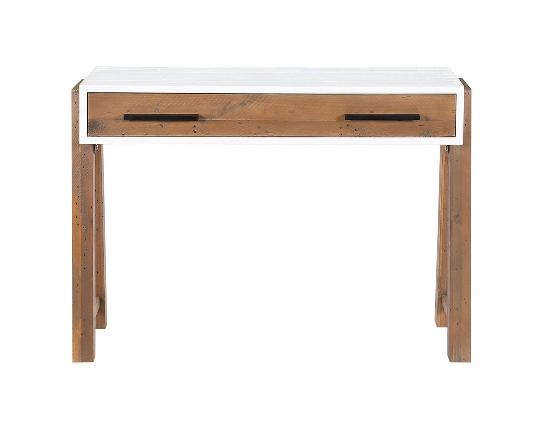 Trinity Reclaimed Wood Home Office Desk / Dressing Table4 - Duck Barn Interiors