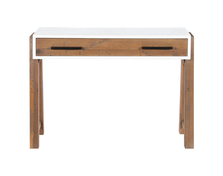 Trinity Reclaimed Wood Home Office Desk / Dressing Table4 - Duck Barn Interiors