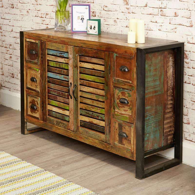 Urban Chic 6 Drawer Sideboard3 - Duck Barn Interiors