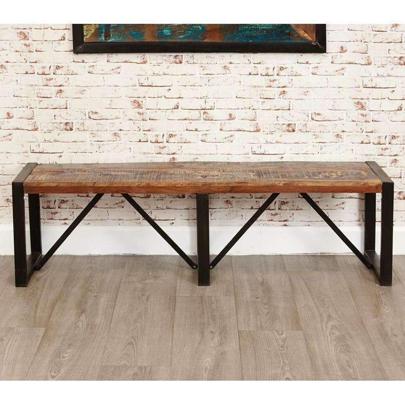 Urban Chic Large Dining Bench2 - Duck Barn Interiors