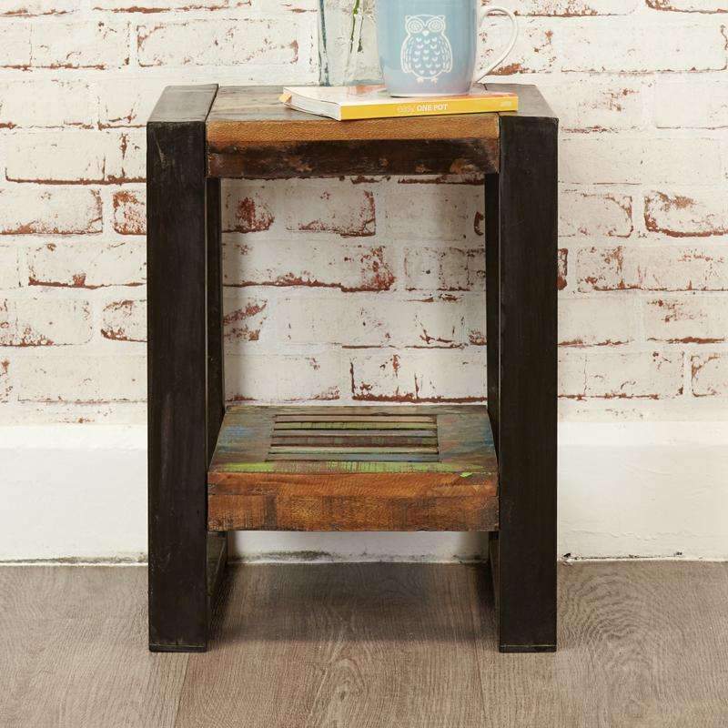 Urban Chic Low Plant Stand / Lamp table2 - Duck Barn Interiors