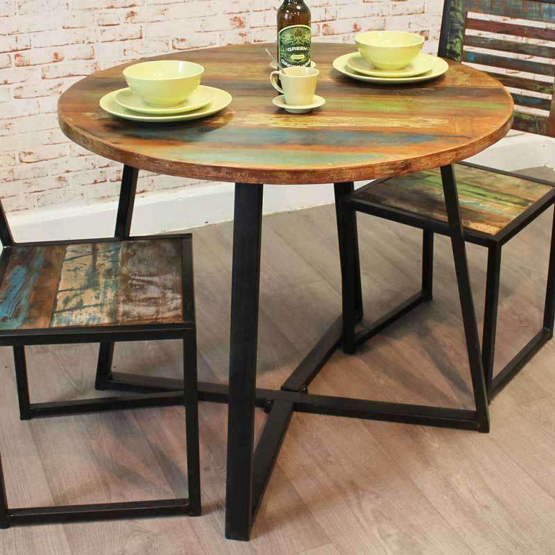 Urban Chic Round Dining Table - Duck Barn Interiors