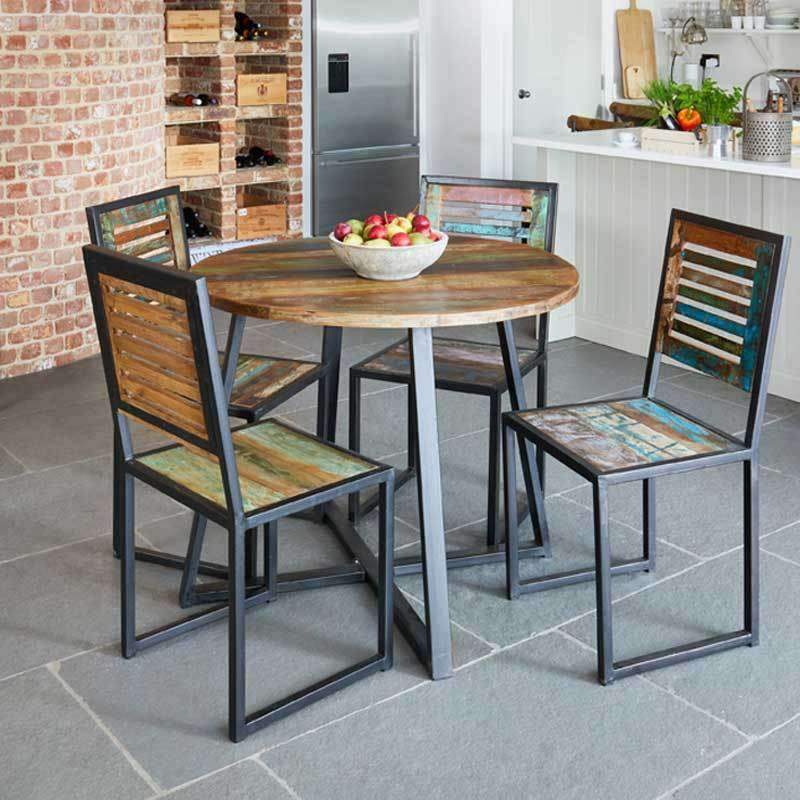 Urban Chic Round Dining Table - Duck Barn Interiors