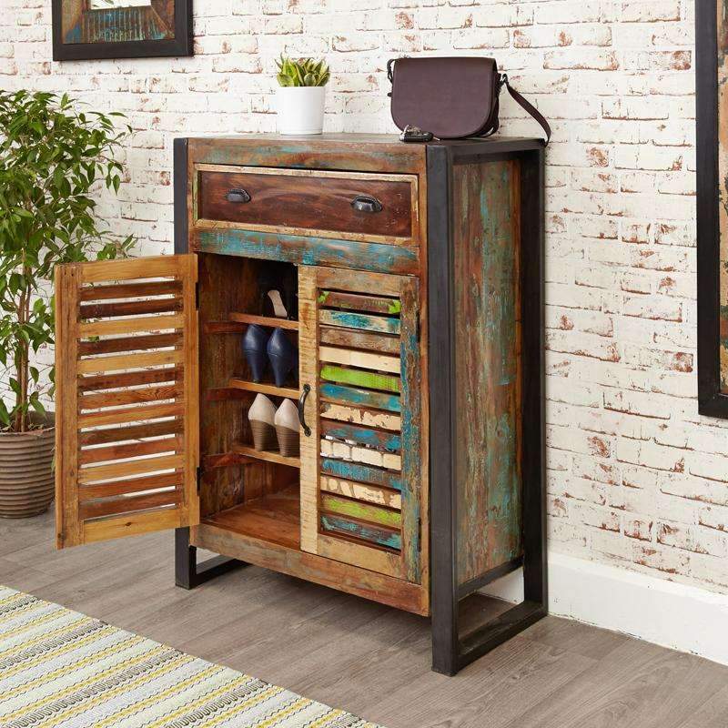 Urban Chic Shoe Storage Cupboard - Duck Barn Interiors