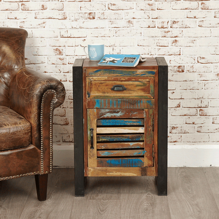 Urban Chic Side Table Cupboard1 - Duck Barn Interiors