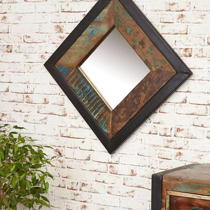 Urban Chic Small Square Mirror - Duck Barn Interiors