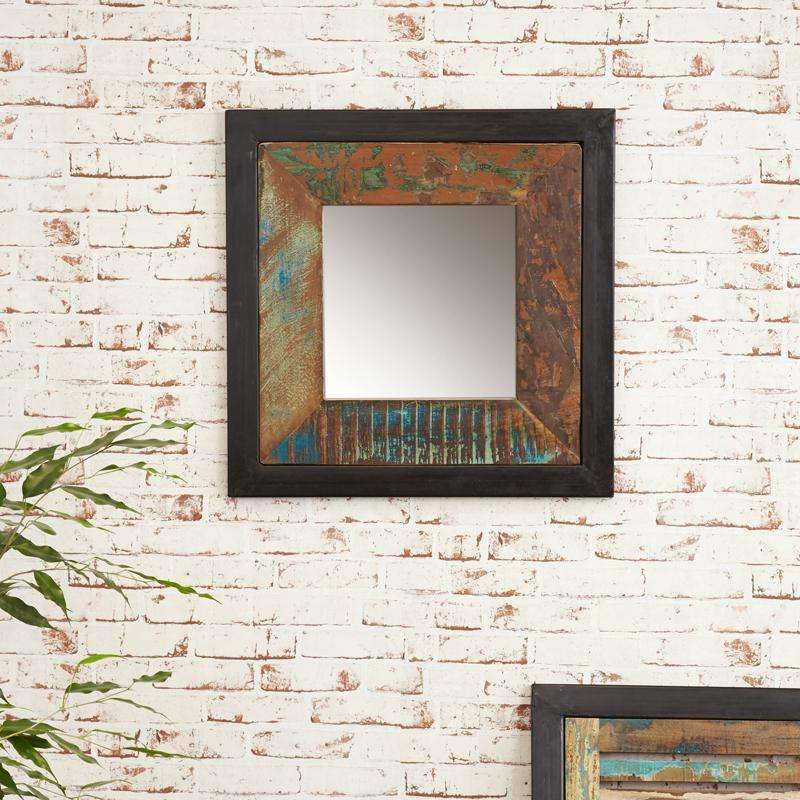 Urban Chic Small Square Mirror - Duck Barn Interiors