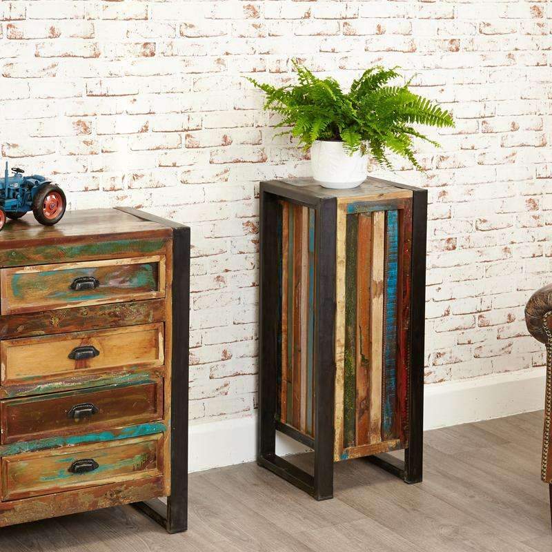 Urban Chic Tall Plant Stand / Lamp Table - Duck Barn Interiors