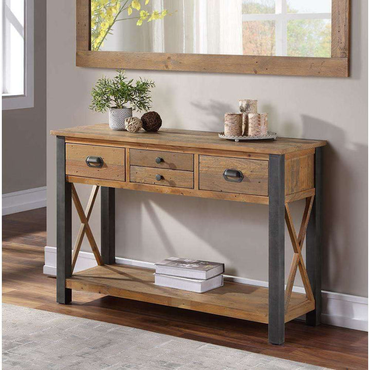 Urban Elegance - Reclaimed Console Table2 - Duck Barn Interiors