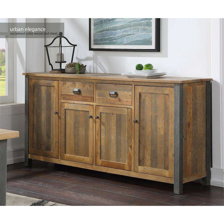 Urban Elegance - Reclaimed Extra Large Sideboard5 - Duck Barn Interiors