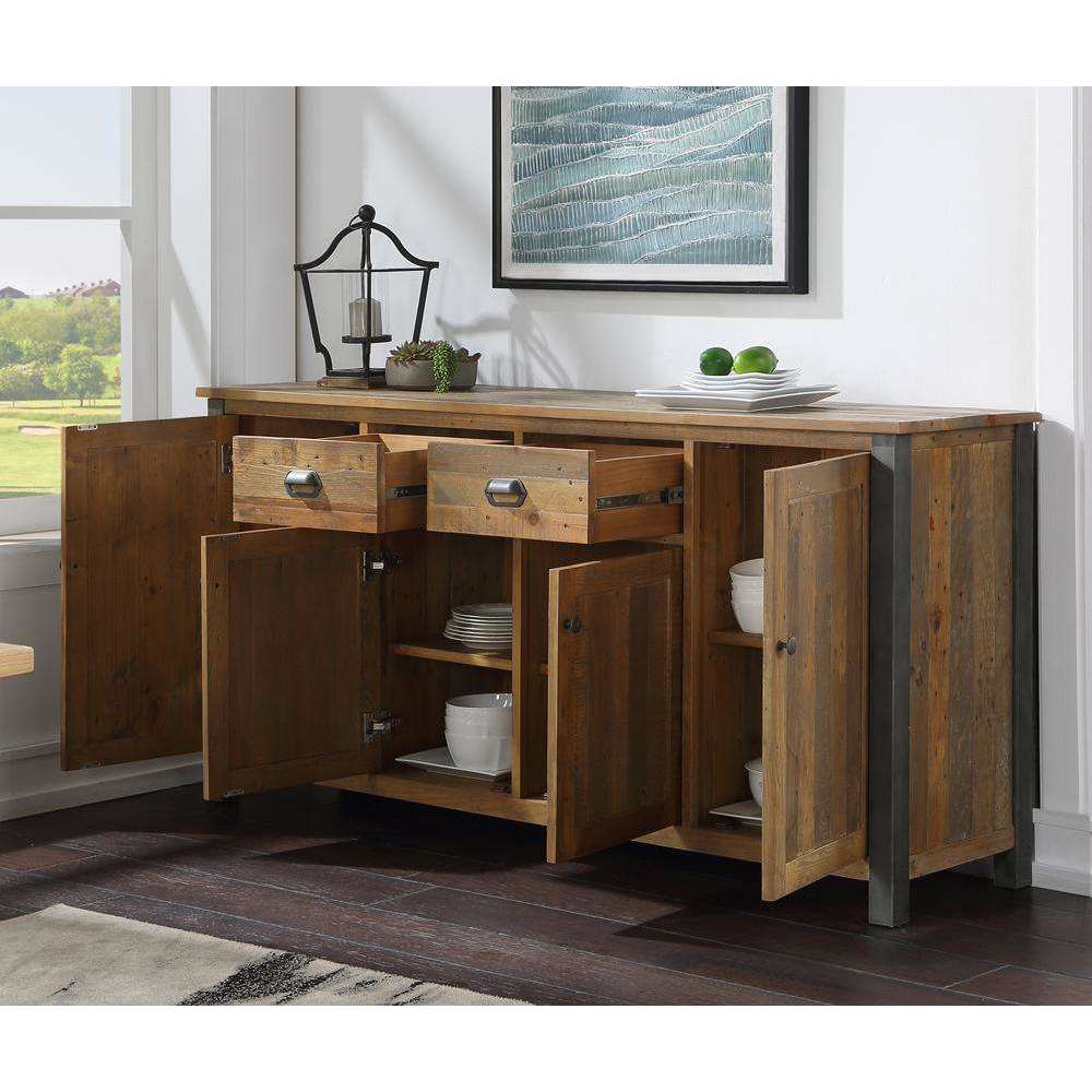 Urban Elegance - Reclaimed Extra Large Sideboard4 - Duck Barn Interiors