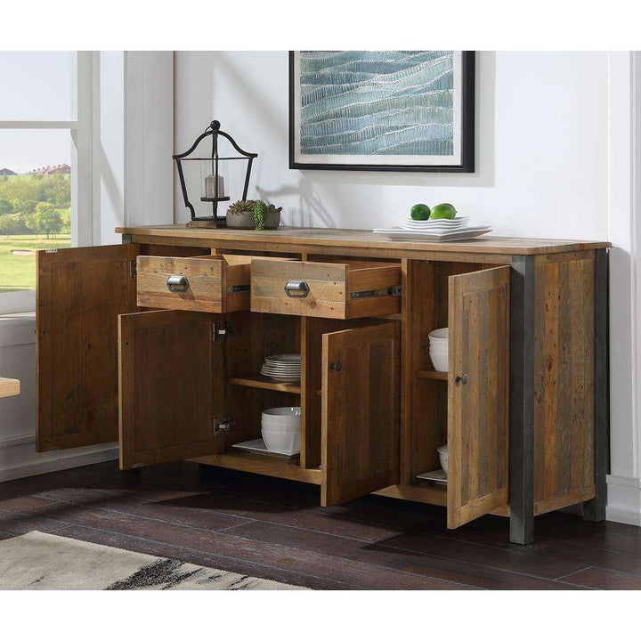 Urban Elegance - Reclaimed Extra Large Sideboard4 - Duck Barn Interiors