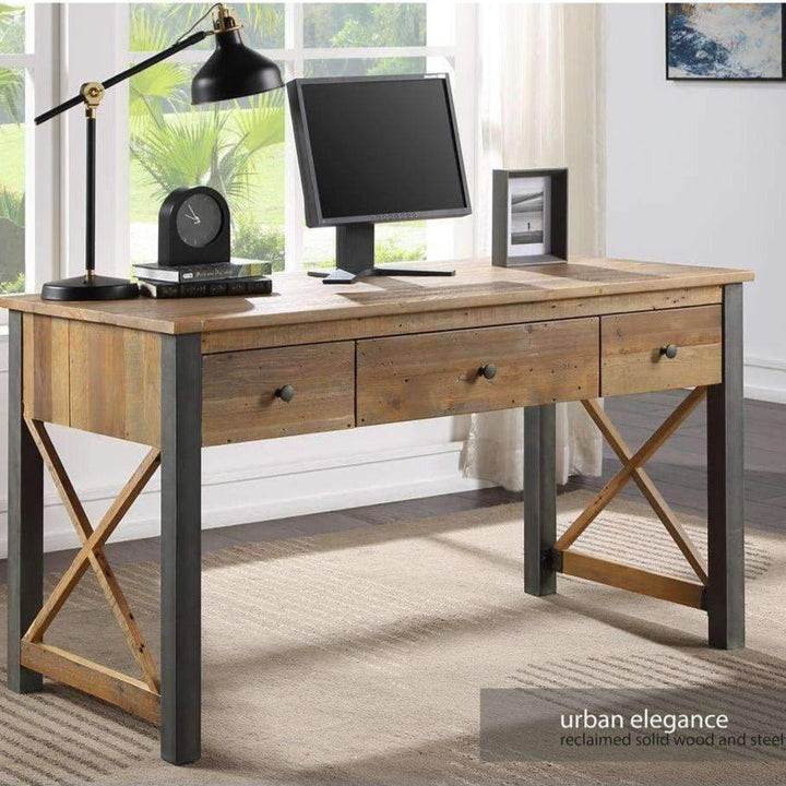 Urban Elegance - Reclaimed Home Office Desk / Dressing Table1 - Duck Barn Interiors