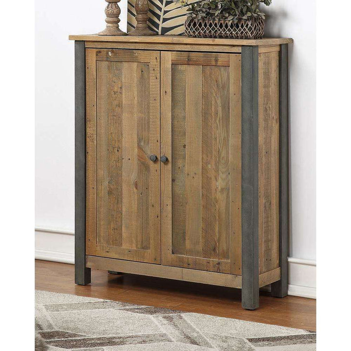 Urban Elegance - Reclaimed Large Shoe Storage Cupboard2 - Duck Barn Interiors