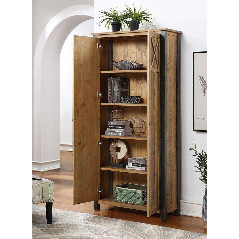 Urban Elegance - Reclaimed Living Room Storage Cabinet5 - Duck Barn Interiors