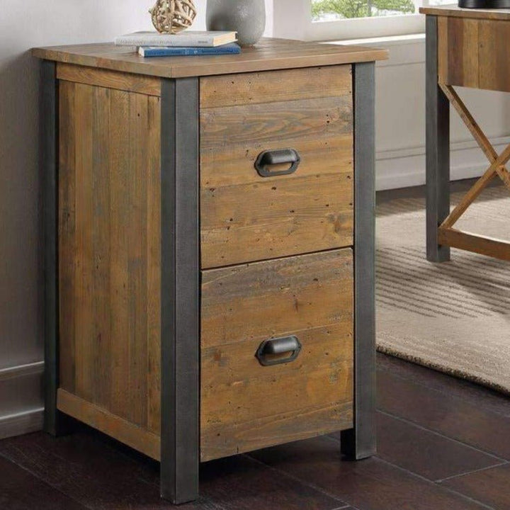 Urban Elegance Two Drawer Filing Cabinet1 - Duck Barn Interiors