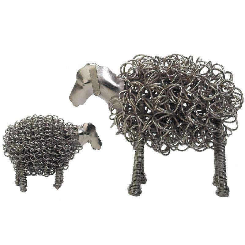 Wiggle Metal Lamb2 - Duck Barn Interiors