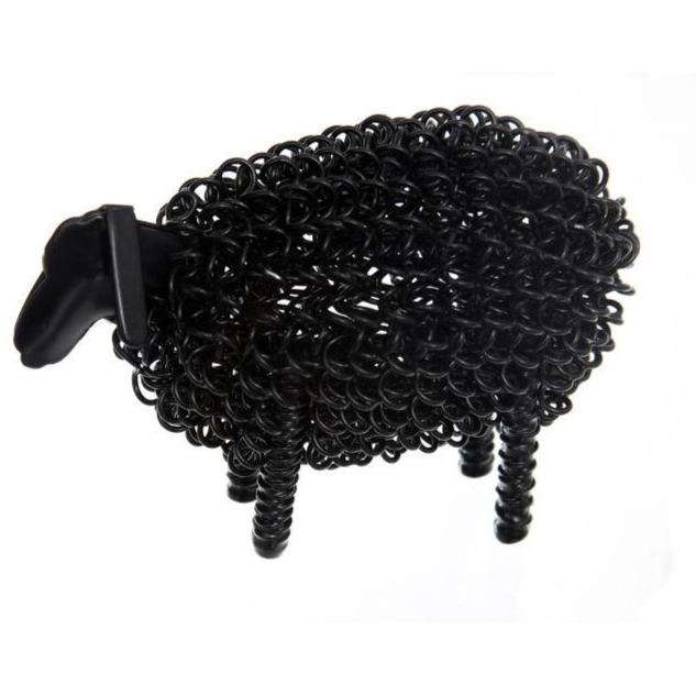 Wiggle Metal Lamb - Black2 - Duck Barn Interiors