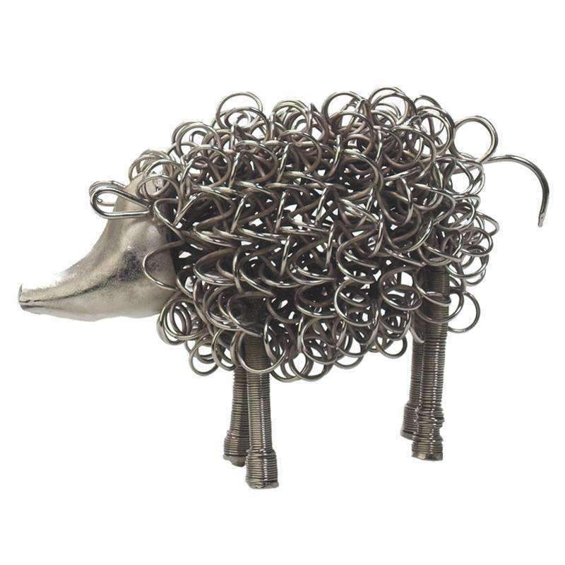 Wiggle Metal Pig - Duck Barn Interiors