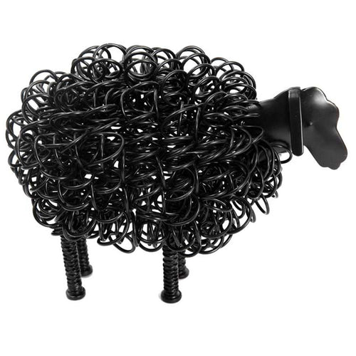 Wiggle Metal Sheep - Black