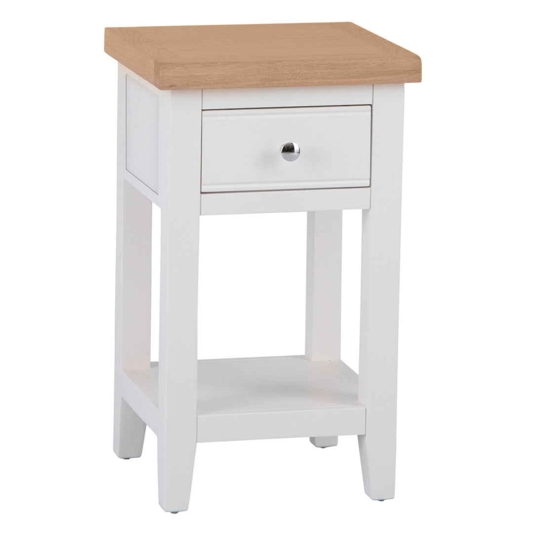 Windsor White Lamp Table3 - Duck Barn Interiors