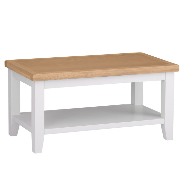 Windsor White Small Coffee Table2 - Duck Barn Interiors