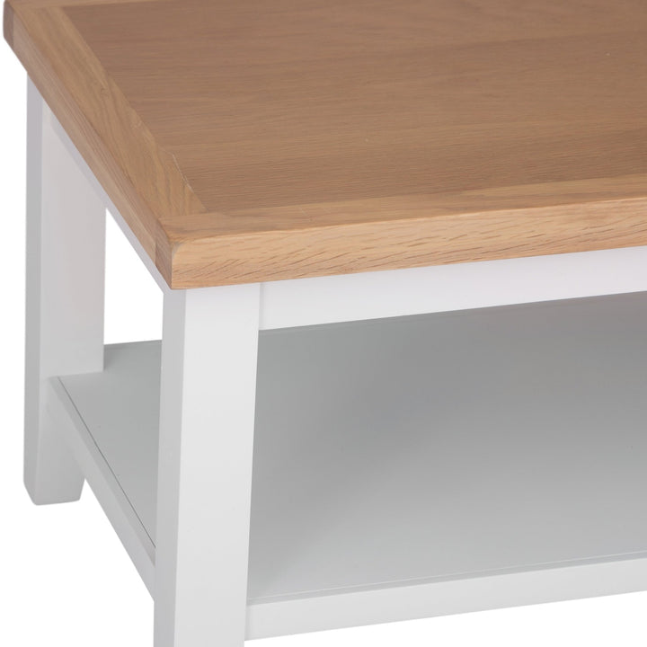 Windsor White Small Coffee Table3 - Duck Barn Interiors