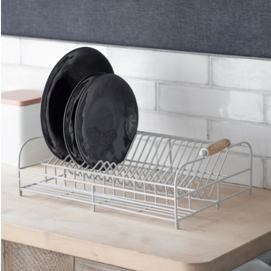 Wirework Dish Rack - Chalk - Duck Barn Interiors